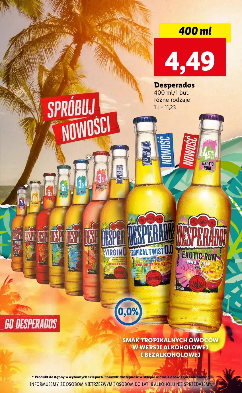 Gazetka promocyjna Lidl - Katalog piwa - ważna 28.04 do 31.08.2022 - strona 6 - produkty: Desperados