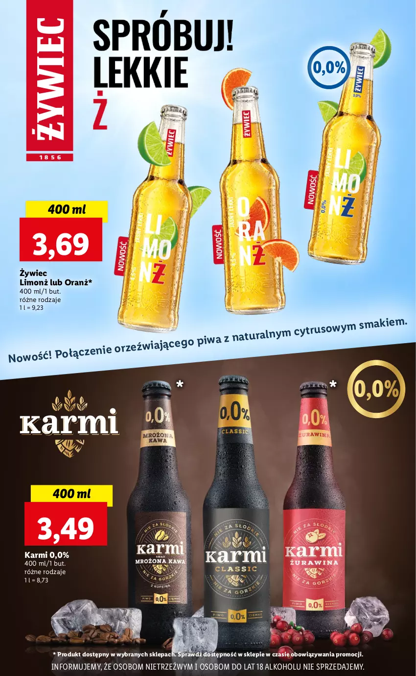 Gazetka promocyjna Lidl - Katalog piwa - ważna 28.04 do 31.08.2022 - strona 9 - produkty: Karmi