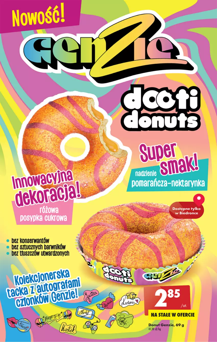 Gazetka promocyjna Biedronka - ważna 29.05 do 03.06.2023 - strona 31 - produkty: Donut, Nektar, Nektarynka, Ser