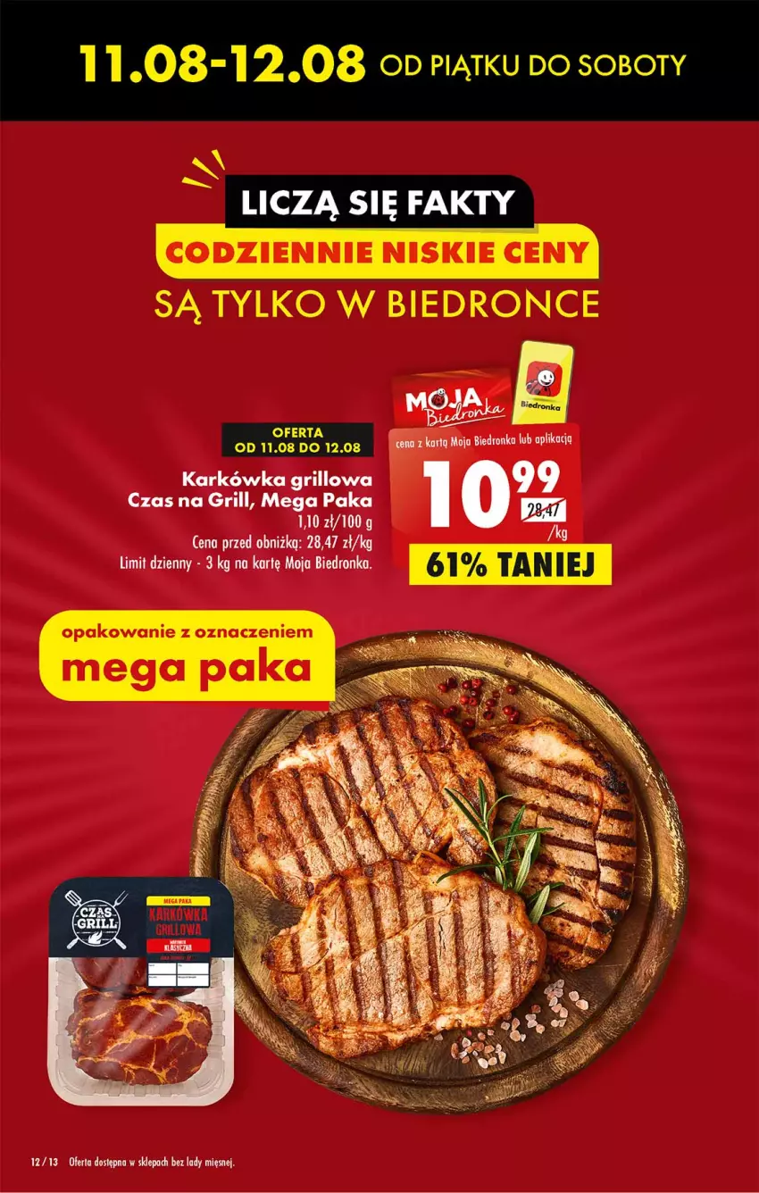 Gazetka promocyjna Biedronka - Od czwartku - ważna 10.08 do 16.08.2023 - strona 12 - produkty: Grill