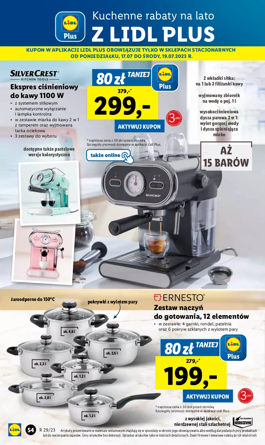 Gazetka promocyjna Lidl - GAZETKA - ważna 20.07 do 22.07.2023 - strona 96 - produkty: Koc, Miarka, Mleko, Patelnia, Por, Rondel, Sitko, Sok, Wkładki