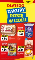 Gazetka promocyjna Lidl - GAZETKA - Gazetka - ważna od 22.07 do 22.07.2023 - strona 29 - produkty: Jogurt naturalny, Ser, Smakowita, Jogurt, Pilos, Margaryna, Mleko zagęszczone, Mleko