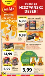 Gazetka promocyjna Lidl - GAZETKA - Gazetka - ważna od 22.07 do 22.07.2023 - strona 66 - produkty: Ciastka, Deser mleczny, Ser, Jogurt, Truskawki, Kosz, Pomarańcze, Lody, Brzoskwinie, Deser