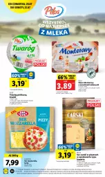 Gazetka promocyjna Lidl - GAZETKA - Gazetka - ważna od 22.07 do 22.07.2023 - strona 74 - produkty: Mozzarella, Ser, Twaróg, Cars, Mlekovita, Tera, Pilos, Twaróg półtłusty, Deser, Monte, Mleko