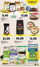 Gazetka promocyjna Lidl - GAZETKA - Gazetka - ważna od 22.07 do 22.07.2023 - strona 87 - produkty: Tchibo, Nutella, Kawa rozpuszczalna, Top, Ser, Kawa ziarnista, Chałwa, Ananas, Kawa, Lack, Owoce, Deser, Mango