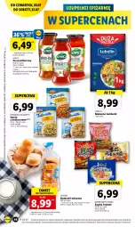 Gazetka promocyjna Lidl - GAZETKA - Gazetka - ważna od 22.07 do 22.07.2023 - strona 88 - produkty: Lubella, Makaron, Sos, Bell, Sos pomidorowy, Bułeczki, Podravka, Bułeczki mleczne, Bella