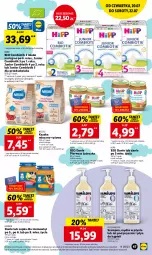 Gazetka promocyjna Lidl - GAZETKA - Gazetka - ważna od 22.07 do 22.07.2023 - strona 89 - produkty: Płyn do kąpieli, HiPP, Mydło w płynie, Ryż, Yope, Gerber, O nas, Szampon, Mydło, Nestlé, Mleko, Fa, Hipp Bio