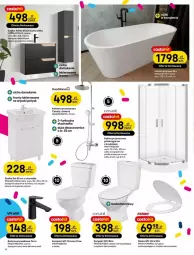 Gazetka promocyjna Castorama - Gazetka - ważna od 21.04 do 21.04.2025 - strona 2 - produkty: Kabina prysznicowa, Kompakt WC, Bateria umywalkowa, Sok, Słupek, Deska wolnoopadająca, Tran, Wanna, Bateria, Brodzik, Drzwi, Cersanit, Lakier