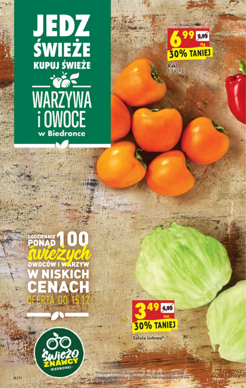 Gazetka promocyjna Biedronka - Święta - ważna 13.12 do 19.12.2021 - strona 10 - produkty: Fa, Owoce