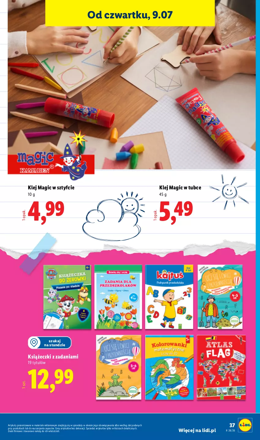 Gazetka promocyjna Lidl - Katalog ważny od 6.07 - ważna 06.07 do 11.07.2026 - strona 39 - produkty: Klej