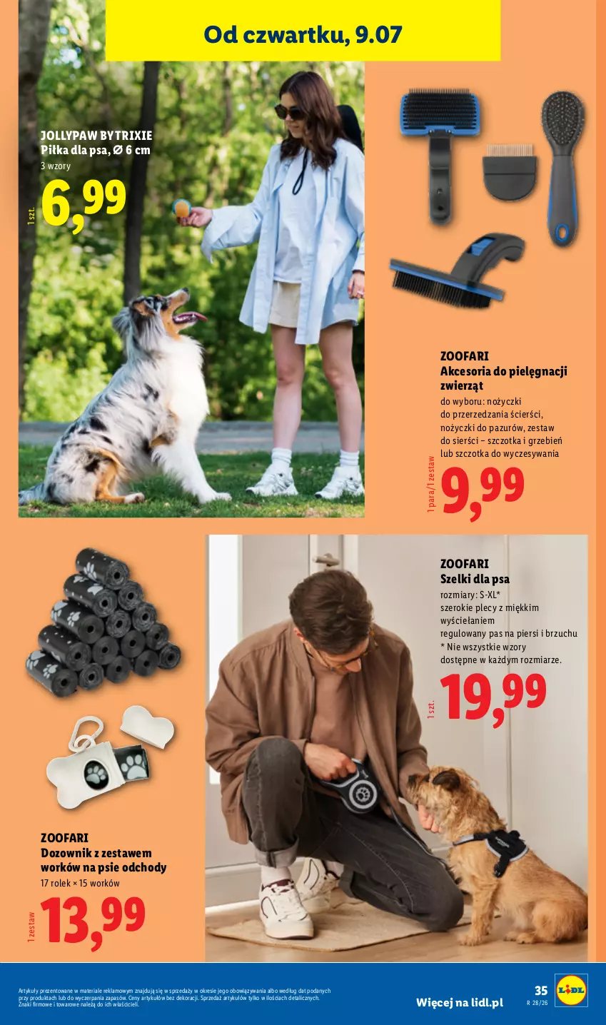 Gazetka promocyjna Lidl - Katalog ważny od 6.07 - ważna 06.07 do 11.07.2026 - strona 47 - produkty: Dozownik, Fa, Noż, Nożyczki, Szczotka