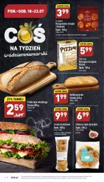 Gazetka promocyjna Aldi - Katalog spożywczy - Gazetka - ważna od 23.07 do 23.07.2022 - strona 16 - produkty: Piec, Chrupki chlebowe, Chleb typu włoskiego, Czosnek, Kawa, Chrupki, Pieczywo chrupkie, Pieczywo, Chleb, Bułka, Pomidory