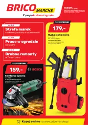 Gazetka promocyjna Bricomarche - Gazetka - Gazetka - ważna od 15.05 do 15.05.2021 - strona 1 - produkty: Szlifierka kątowa, Pojemnik, Szlifierka, Myjka ciśnieniowa, Fa