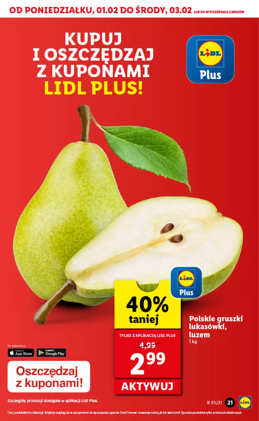 Gazetka promocyjna Lidl - GAZETKA - ważna 01.02 do 03.02.2021 - strona 21