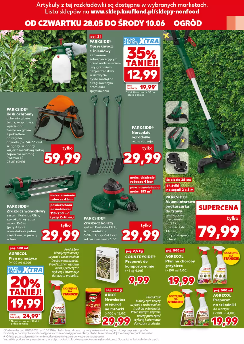 Gazetka promocyjna Kaufland - Kaufland - ważna 28.05 do 10.06.2026 - strona 11 - produkty: Akumulator, BIC, Kask, Kasza, Ogród, Parkside, Piec