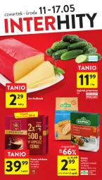 Gazetka promocyjna Intermarche - Gazetka Intermarche - Gazetka - ważna od 17.05 do 17.05.2023 - strona 2 - produkty: Piec, Ser, Kupiec, Ogórek, Kawa mielona, Kawa, Podlaski, Grunt, Kasza