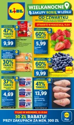 Gazetka promocyjna Lidl - GAZETKA - Gazetka - ważna od 13.04 do 13.04.2025 - strona 1 - produkty: Kurczak, Jaja, Truskawki, Mleczko, Ptasie mleczko, E. Wedel, POLMLEK, Masło