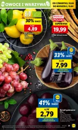 Gazetka promocyjna Lidl - GAZETKA - Gazetka - ważna od 13.04 do 13.04.2025 - strona 27 - produkty: Chrzan, Warzywa, Cytryny, Buraki, Owoce