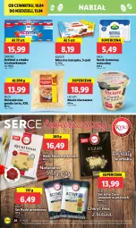Gazetka promocyjna Lidl - GAZETKA - Gazetka - ważna od 13.04 do 13.04.2025 - strona 28 - produkty: Masło klarowane, Rycki Edam, Ser, Danone, Actimel, Tarta, Serek, Pilos, Edam, Gouda, Mleczna kanapka, Masło, Kinder