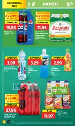 Gazetka promocyjna Lidl - GAZETKA - Gazetka - ważna od 13.04 do 13.04.2025 - strona 46 - produkty: Sok, Mus, Coca-Cola, Napoje, Pepsi, Napój izotoniczny, Muszynianka, Aronia, Kubuś Waterrr, Woda mineralna, Kubuś, Woda, Napój, Nektar, Magnez, Hortex