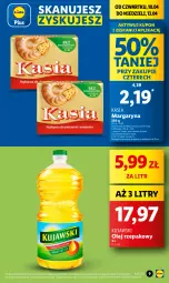 Gazetka promocyjna Lidl - GAZETKA - Gazetka - ważna od 13.04 do 13.04.2025 - strona 9 - produkty: Kujawski, Margaryna, Olej rzepakowy, Kasia, Olej