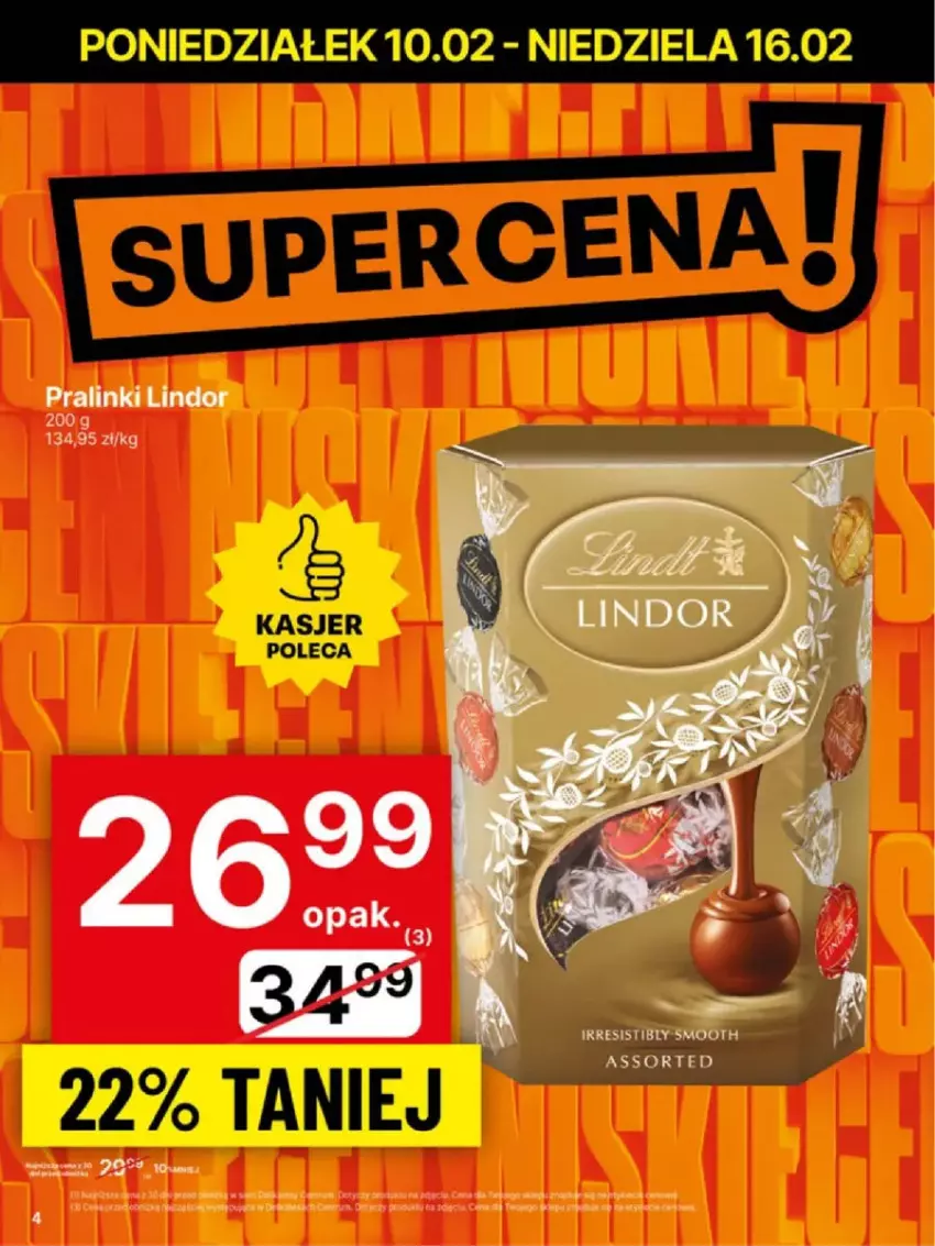 Gazetka promocyjna Delikatesy Centrum - ważna 10.02 do 16.02.2025 - strona 34 - produkty: AEG, Lindor