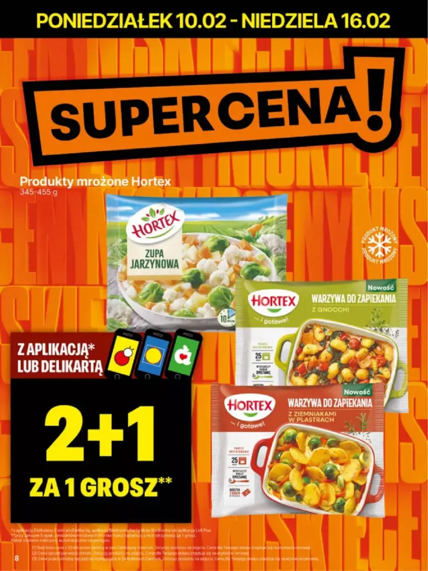 Gazetka promocyjna Delikatesy Centrum - ważna 10.02 do 16.02.2025 - strona 41 - produkty: Hortex, Produkty mrożone, Zupa