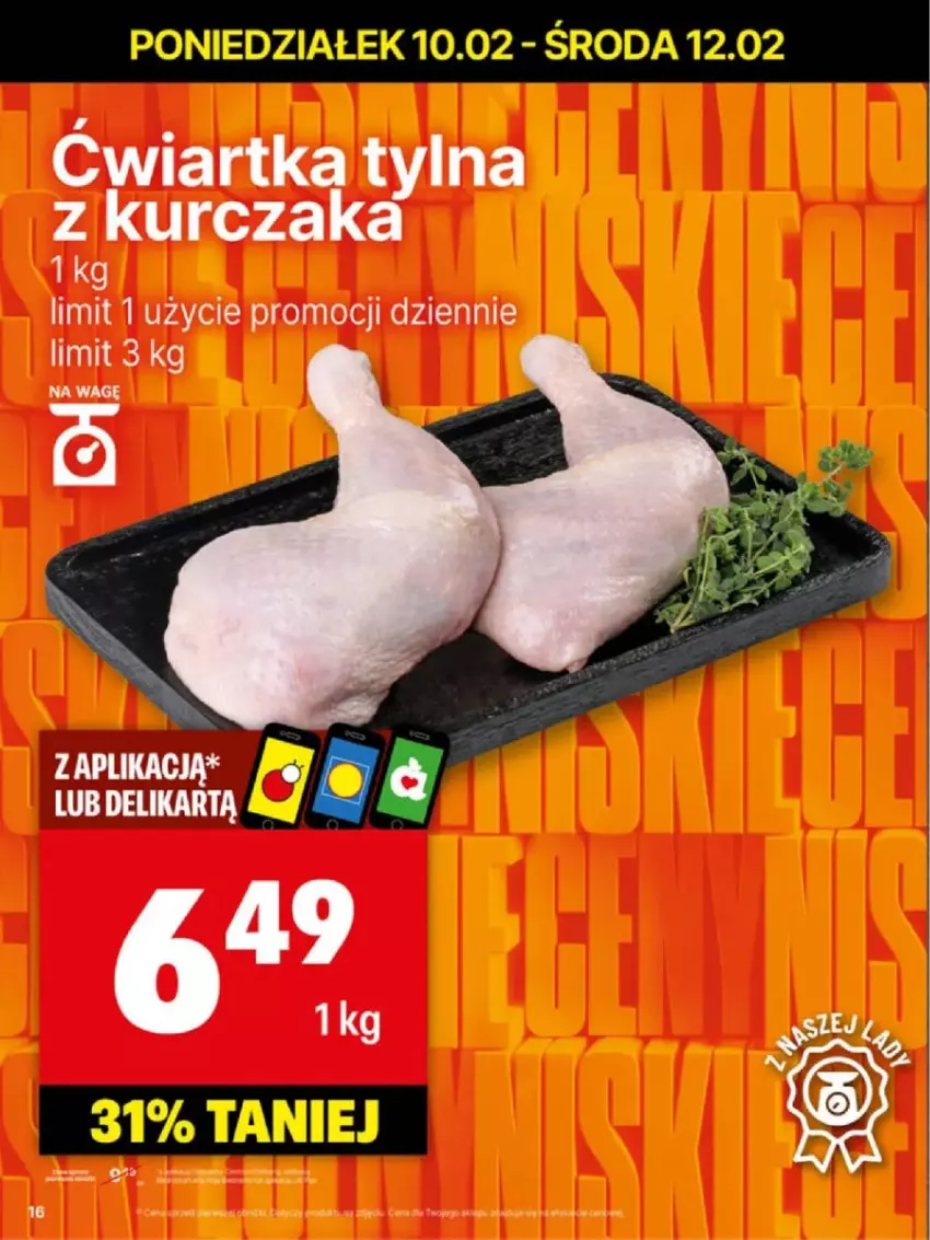 Gazetka promocyjna Delikatesy Centrum - ważna 10.02 do 16.02.2025 - strona 8 - produkty: Kurczak