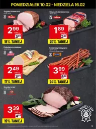 Gazetka promocyjna Delikatesy Centrum - Gazetka - ważna od 16.02 do 16.02.2025 - strona 11 - produkty: Ser, Szynka farmerska, Szynka, Kabanos, Fa