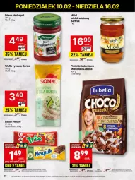 Gazetka promocyjna Delikatesy Centrum - Gazetka - ważna od 16.02 do 16.02.2025 - strona 19 - produkty: Lubella, Ryż, Rum, Bell, Dżem, Wafle, Sonko, Miód, Syrop, Baton, Danio, Bella, Olej, Herbapol, Fa