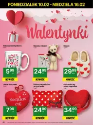 Gazetka promocyjna Delikatesy Centrum - Gazetka - ważna od 16.02 do 16.02.2025 - strona 35 - produkty: Ser, Kapcie, Kubek, Poduszka