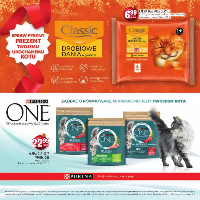 Gazetka promocyjna Stokrotka - Katalog Mikołajkowy - ważna 16.11 do 06.12.2023 - strona 29 - produkty: Mięso, Owoce, Pur, Purina, Warzywa