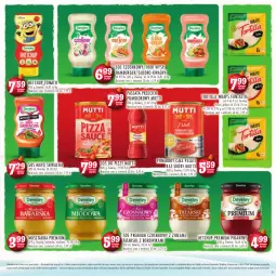 Gazetka promocyjna Stokrotka - Katalog Mikołajkowy - Gazetka - ważna od 06.12 do 06.12.2023 - strona 21 - produkty: Ketchup, Warzywa, Sos, Mus, Sos do pizzy, Hamburger, Tortilla, Sos czosnkowy, Burger, Owoce, Grill, Pomidory, Mięso, Musztarda