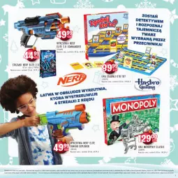 Gazetka promocyjna Stokrotka - Katalog Mikołajkowy - Gazetka - ważna od 06.12 do 06.12.2023 - strona 3 - produkty: Warzywa, Gra, Wyrzutnia, Nerf, Owoce, Monopoly, Mięso