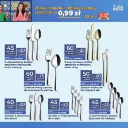 Gazetka promocyjna Stokrotka - Katalog Mikołajkowy - Gazetka - ważna od 06.12 do 06.12.2023 - strona 75 - produkty: Ser, Dzieci, Zestaw sztućców