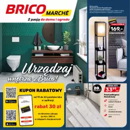 Gazetka promocyjna Bricomarche - Gazetka - Gazetka - ważna od 29.10 do 29.10.2022 - strona 1 - produkty: Sos, Przewód, Lampa podłogowa, Panel podłogowy, Lampa
