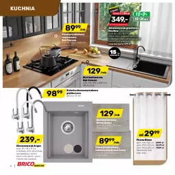 Gazetka promocyjna Bricomarche - Gazetka - Gazetka - ważna od 29.10 do 29.10.2022 - strona 6 - produkty: Gra, Zlew, Kuchnia, Zlewozmywak, Firana, Syfon, Bateria