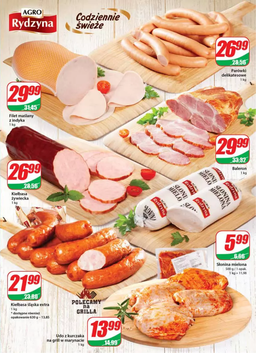 Gazetka promocyjna Dino - Gazetka - ważna 10.08 do 16.08.2022 - strona 11 - produkty: Grill, Kiełbasa, Kiełbasa śląska, Kurczak, Parówki, Udo z kurczaka