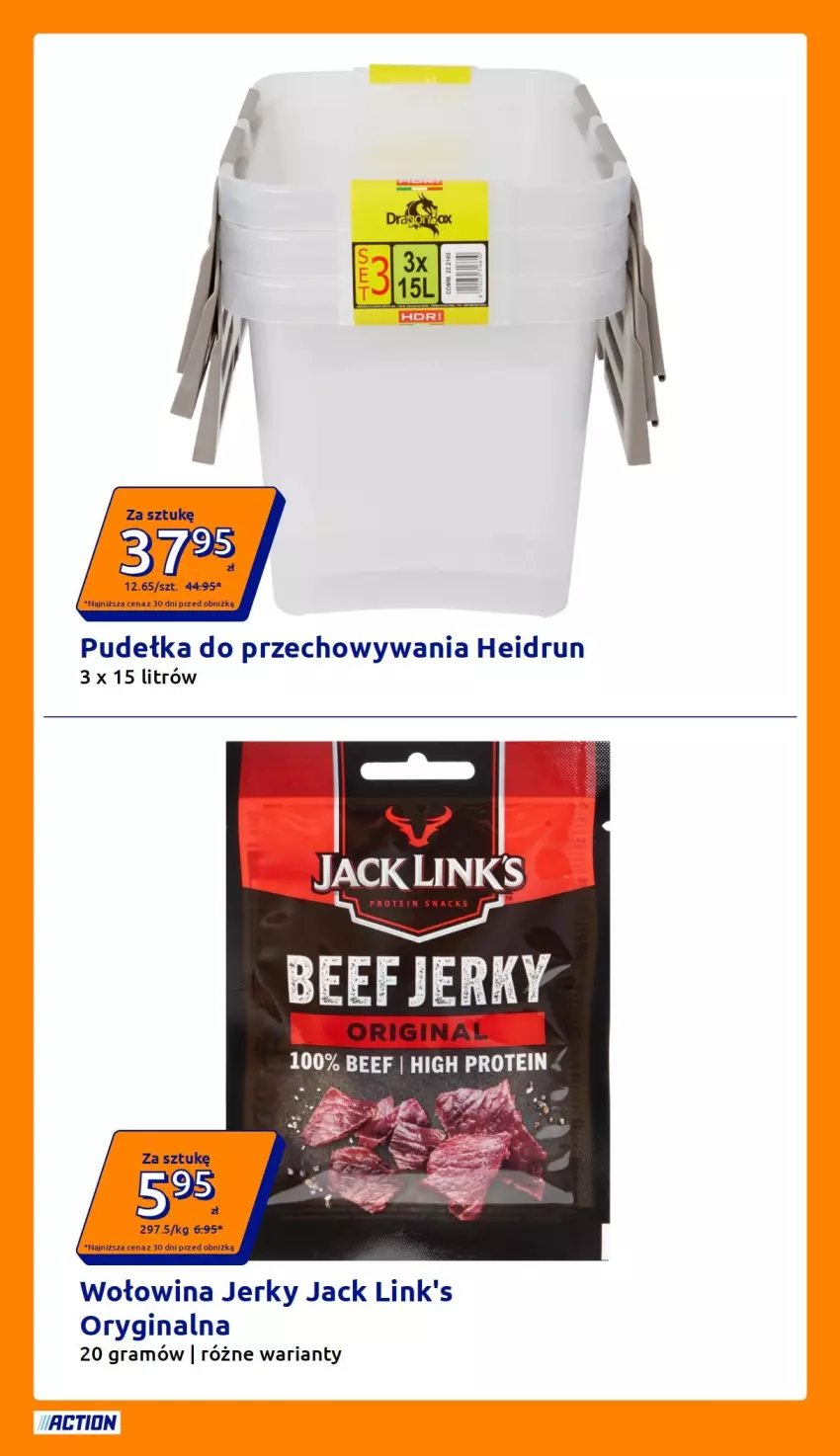 Gazetka promocyjna Action - Gazetka tydzień 31 2026 - ważna 29.07 do 04.08.2026 - strona 12 - produkty: Gin, Gra, Jerky, Wołowina