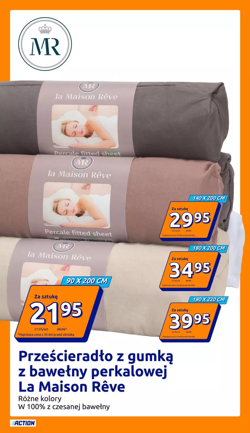 Gazetka promocyjna Action - Gazetka tydzień 31 2026 - ważna 29.07 do 04.08.2026 - strona 19 - produkty: Por, Prześcieradło