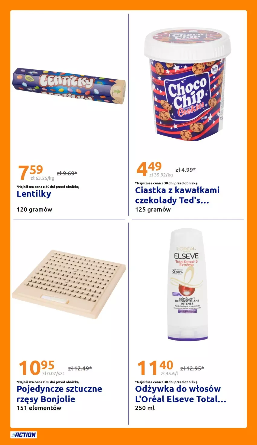 Gazetka promocyjna Action - Gazetka tydzień 31 2026 - ważna 29.07 do 04.08.2026 - strona 24 - produkty: Ciastka, Elseve, Gra, Kawa, Odżywka, Sztuczne rzęsy