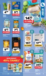 Gazetka promocyjna Netto - Od Środy - Gazetka - ważna od 04.04 do 04.04.2026 - strona 3 - produkty: Ser, Płaty śledziowe, Paluszki rybne, Sałat, Tilapia, Krajanka śledziowa, Krewetki, Koreczki śledziowe, Olej