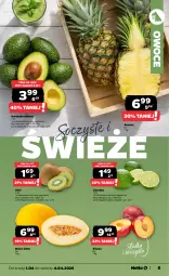 Gazetka promocyjna Netto - Od Środy - Gazetka - ważna od 04.04 do 04.04.2026 - strona 5 - produkty: Ananas, Kiwi, Limonka, Owoce, Melon