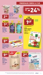 Gazetka promocyjna Aldi - Katalog spożywczy - Gazetka - ważna od 21.05 do 21.05.2022 - strona 15 - produkty: Dawtona, Ser, Mus, Chia, Rolmlecz, Sante, Płatki owsiane, Serek, Owsianka