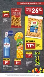 Gazetka promocyjna Aldi - Katalog spożywczy - Gazetka - ważna od 21.05 do 21.05.2022 - strona 9 - produkty: Sok, Pur, Orzeszki, Chrupki, Sante, Tymbark, Woda mineralna, Woda, Orzeszki ziemne, Mango, Napój