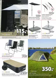 Gazetka promocyjna Jysk - Oferta tygodnia - Gazetka - ważna od 05.07 do 05.07.2022 - strona 11 - produkty: Por, Gra, Namiot, Parasol, Materac, Tera, Pompka, Krzesło, Waga, Poduszka, Materac dmuchany
