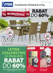 Gazetka promocyjna Jysk - Oferta tygodnia - Gazetka - ważna od 05.07 do 05.07.2022 - strona 2 - produkty: Dywanik, Stół, Szal, Wełna, Ręcznik, Krzesło, Dywan