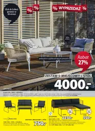 Gazetka promocyjna Jysk - Oferta tygodnia - Gazetka - ważna od 05.07 do 05.07.2022 - strona 8 - produkty: Por, Szezlong, Stół, Sofa, Krzesło, Woda, Poduszka, Olej, Cement, Fa