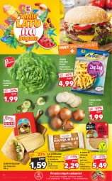 Gazetka promocyjna Kaufland - OFERTA TYGODNIA - Gazetka - ważna od 30.06 do 30.06.2021 - strona 14 - produkty: Piec, Cebula, Ser, Sałata masłowa, Hamburger, Sałat, Sezam, Burger, Edam, Mysz, Frytki, Grill, Masło, Danie gotowe