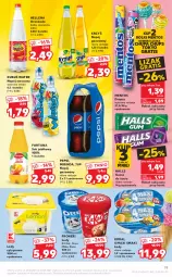 Gazetka promocyjna Kaufland - OFERTA TYGODNIA - Gazetka - ważna od 30.06 do 30.06.2021 - strona 19 - produkty: Kit Kat, Sok, Gra, 7up, Mirinda, Chupa Chups, Lody, Pepsi, Fortuna, Sok jabłkowy, Oranżada, Hellena, Rolki, Napój gazowany, Mentos, Kubuś, Guma do żucia, Halls, Napój, Oreo, Milka